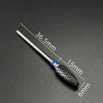 Ceramic Carbide Nail Drill Bit Rotate Burr Milling Nail Cutter Bits
