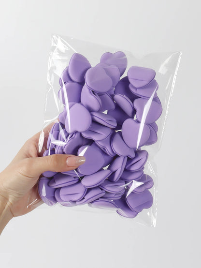 50 Mini Finger Cushions Air Cushion Powder Puff, Latex Free Mixed
