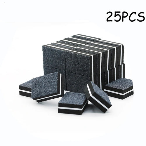 50Pc Professional Mini Nails Art buffer File 100/180 Sandpaper