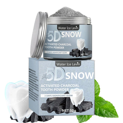 Bamboo Charcoal Teeth Whitening Powder - Natural Whitening and Deep