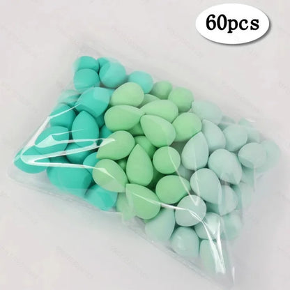 3/20/60Pcs Portable Reusable Water Drop Shape Mini Blender Sponge