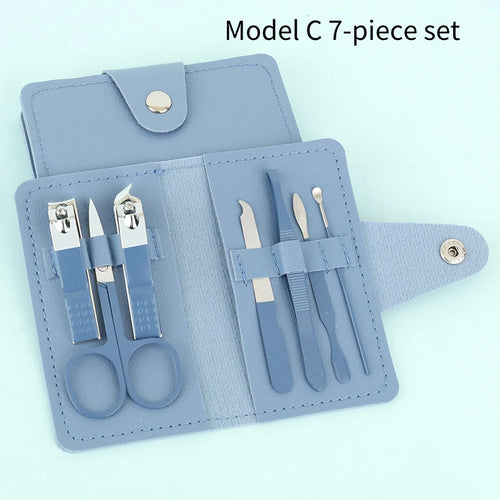 6pcs Stainless Steel Ear Wax Removal Tool Set Spiral Rotating