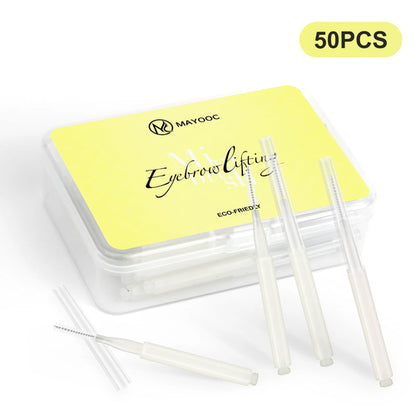 MAYOOC Mini Eyebrow Brush Brow Perm Brush Disposable Brow Lifting