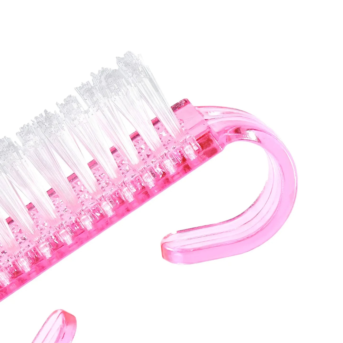 1/5/20Pcs Acrylic Nail Brush Pink Color Nail Art Manicure Pedicure