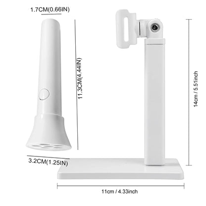 Portable Nail UV LED Lamp And LED Light Support Base Rechargeable for