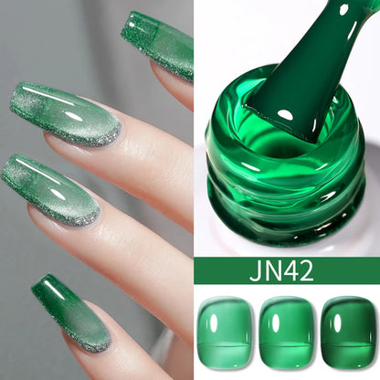 BORN PRETTY 10ml Translucent Jelly Nude Gel Nail Polish Colorful