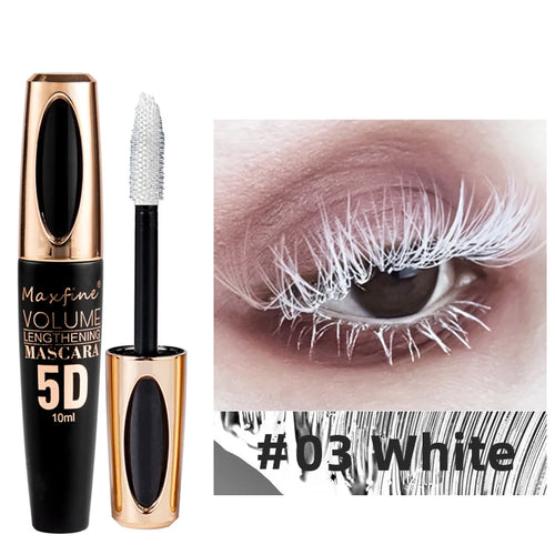 5D Silk Mascara with Big Eyes, Strong and Lasting Black Content and