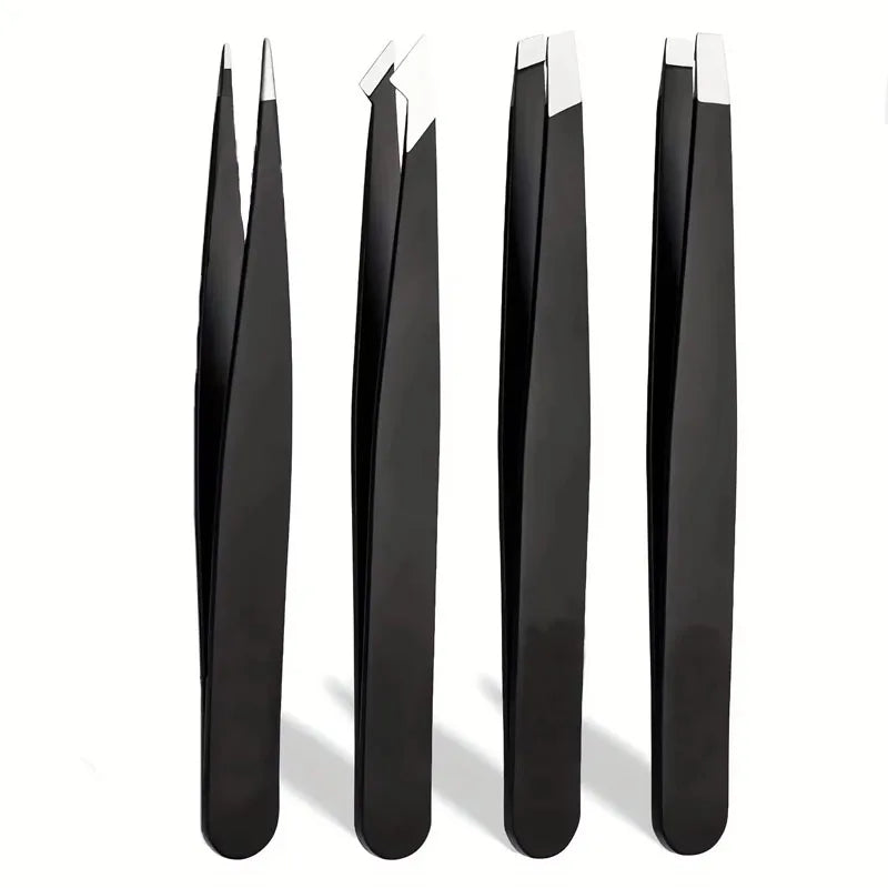 2/4pcs Eyebrow Tweezers Set Professional Tweezers For EyebrowsGreat