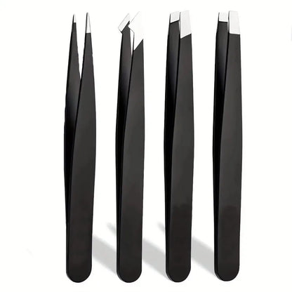 2/4pcs Eyebrow Tweezers Set Professional Tweezers For EyebrowsGreat