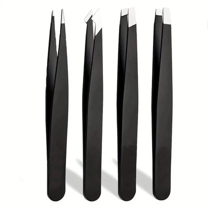 2/4pcs Eyebrow Tweezers Set Professional Tweezers For EyebrowsGreat