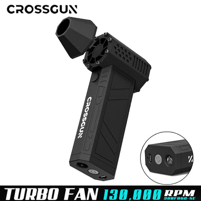 CROSSGUN Jet Turbo King Kong Jetfan Strong Fan Portable Handheld With