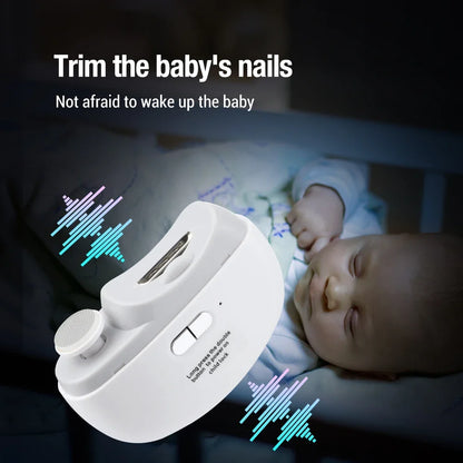 Electric Nail Clipper Grinding and Polishing with Light Automatic Nail