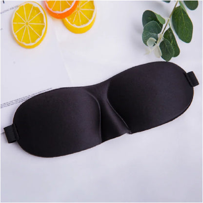 3D Mask for Sleep Eye Mask Lights Blockout Soft Padded Sleeping Fabric