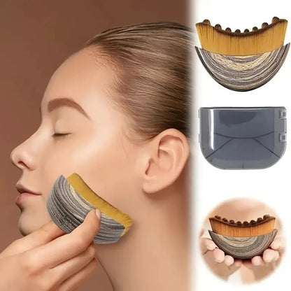 Lymphatic Contour Face Brush,Chin &Jawline Sculpting,Drainage Massager
