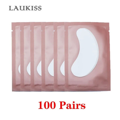 25/50/100Pairs Eye Patches Under Eyelash Pads for Building Hydrogel