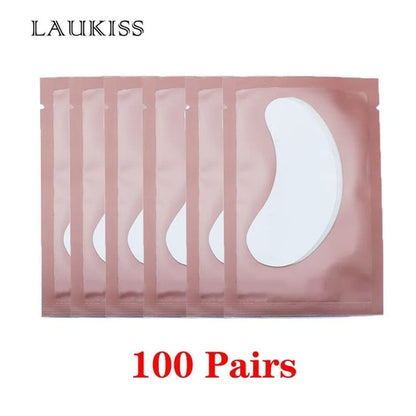 25/50/100Pairs Eye Patches Under Eyelash Pads for Building Hydrogel
