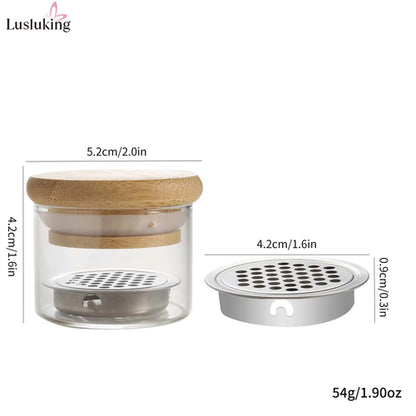Nail Brush Cleaner Cup Wash Pen Brush Cup with Stainless Steel Mesh