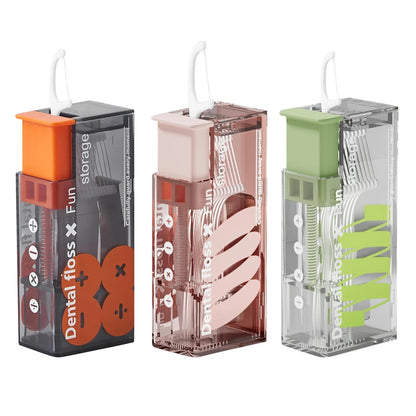 Automatic Dental Floss Storage Box Pop-Up Dental Floss Dispenser With