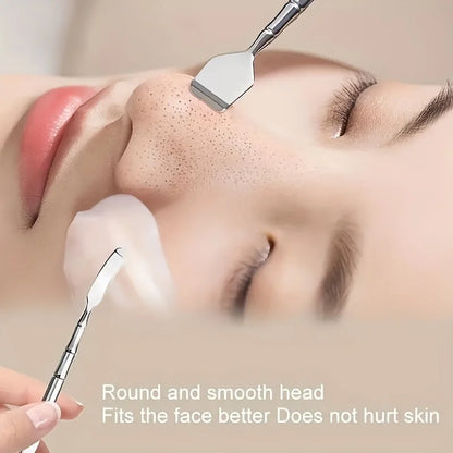 1Pcs Double-Ended Blackhead Remover: Facial Pore Cleanser, Exfoliator,