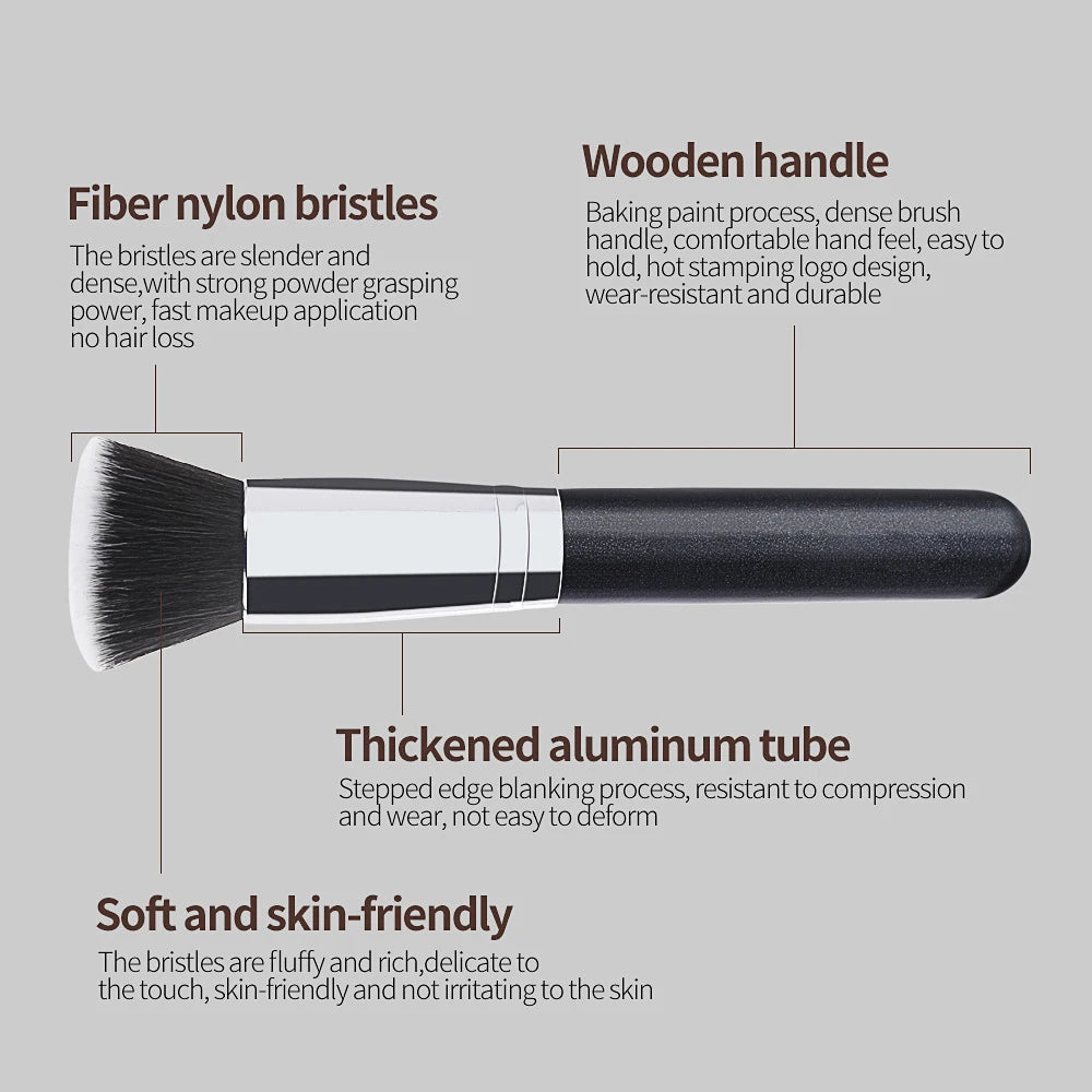 Maange 1PCS Makeup Brush with Box Foundation Concealer Powder Blush