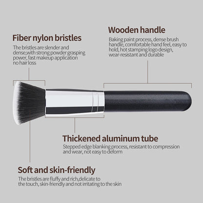 Maange 1PCS Makeup Brush with Box Foundation Concealer Powder Blush