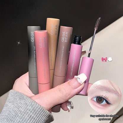 3D Eyebrow Dye Cream Long Lasting Pink Brown Color Eyebrow Mascara