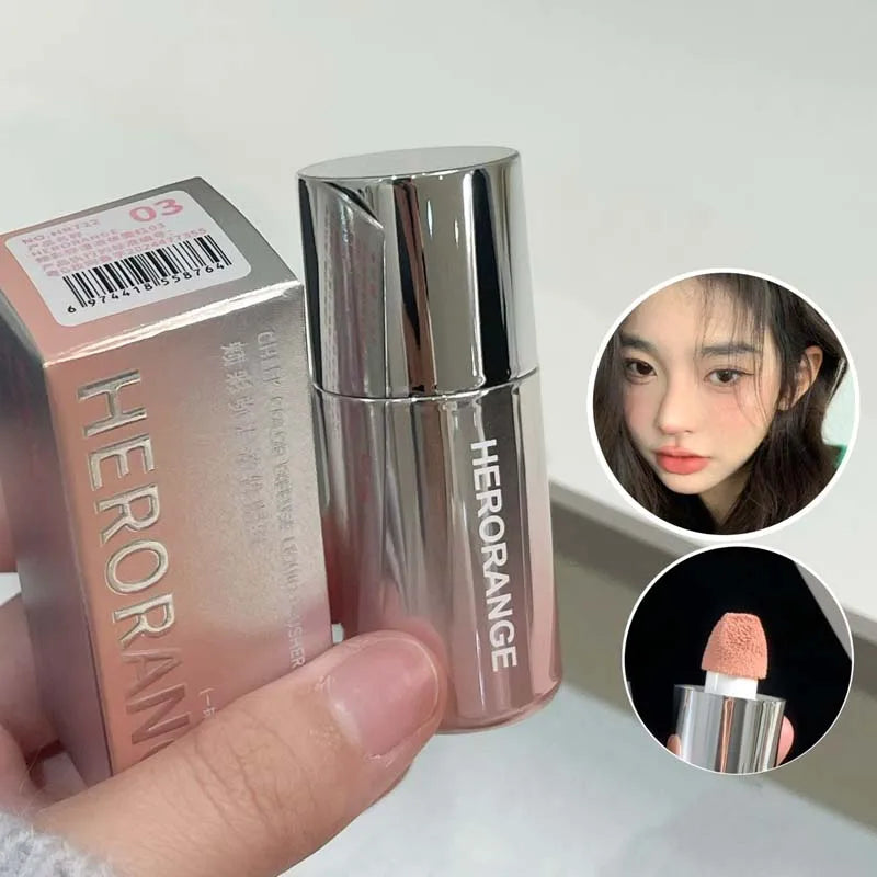 Korean Liquid Powder Blusher Natural Enhancement Color Low Saturation