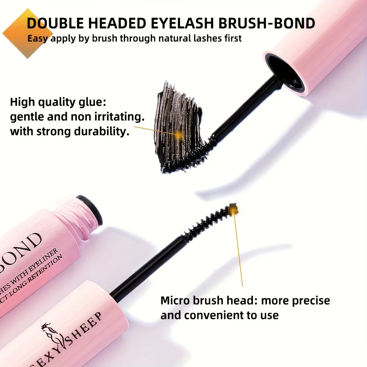 Lash Bond and Seal 10ml Individual Lashes Glue and Seal Super Strong
