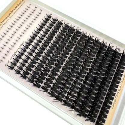 Wispy Lash Clusters with Spikes Salon-Like Eyelash Clusters DIY D