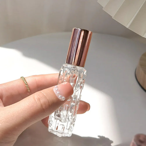 1pc 10ml Glass Portable Refillable Perfume Bottle Cosmetic Container