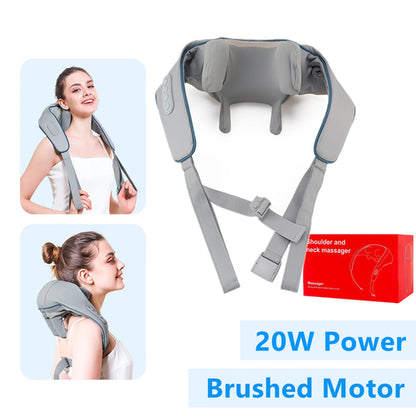 Foreverlily 26W Brushless Motor Neck And Shoulder Massager Wireless