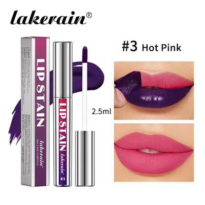 Blading Lip Gloss Peel and Stick Set Long-lasting Waterproof Pink Lip