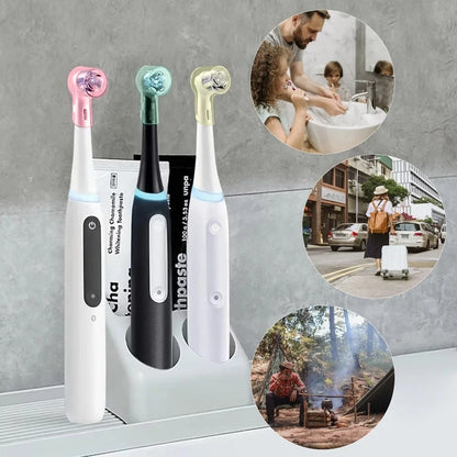 2-8Pcs Colors Toothbrush Dustproof Covers Caps Compatible with Braun