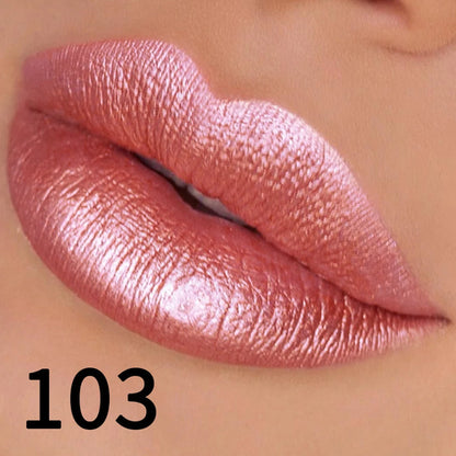 19 colors glitter lipstick hydrating red pink sparkling shine lip