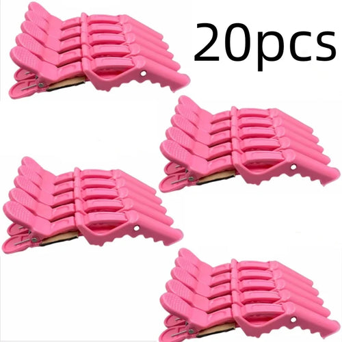 5-30pcs Alligator Hair Clip Plastic Nonslip Hairpin Black Pink Durable