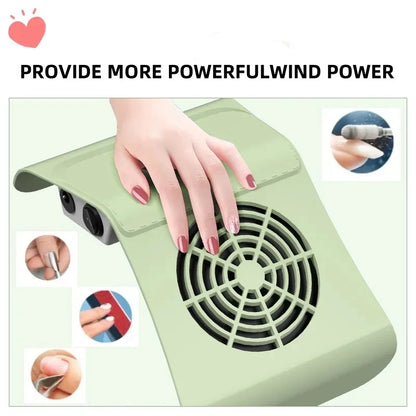 Nail Dust Collector Vacuum Cleaner Manicure Machine Tools Strong Power