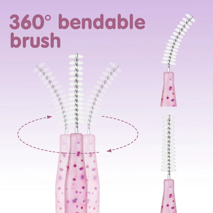 MAYOOC Mini Eyebrow Brush Brow Perm Brush Disposable Brow Lifting