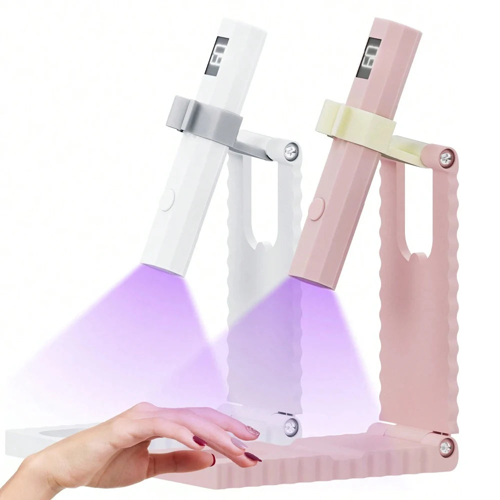 LINMANDA Minicure Handheld UV Light for Gel Nails Portable UV Nail