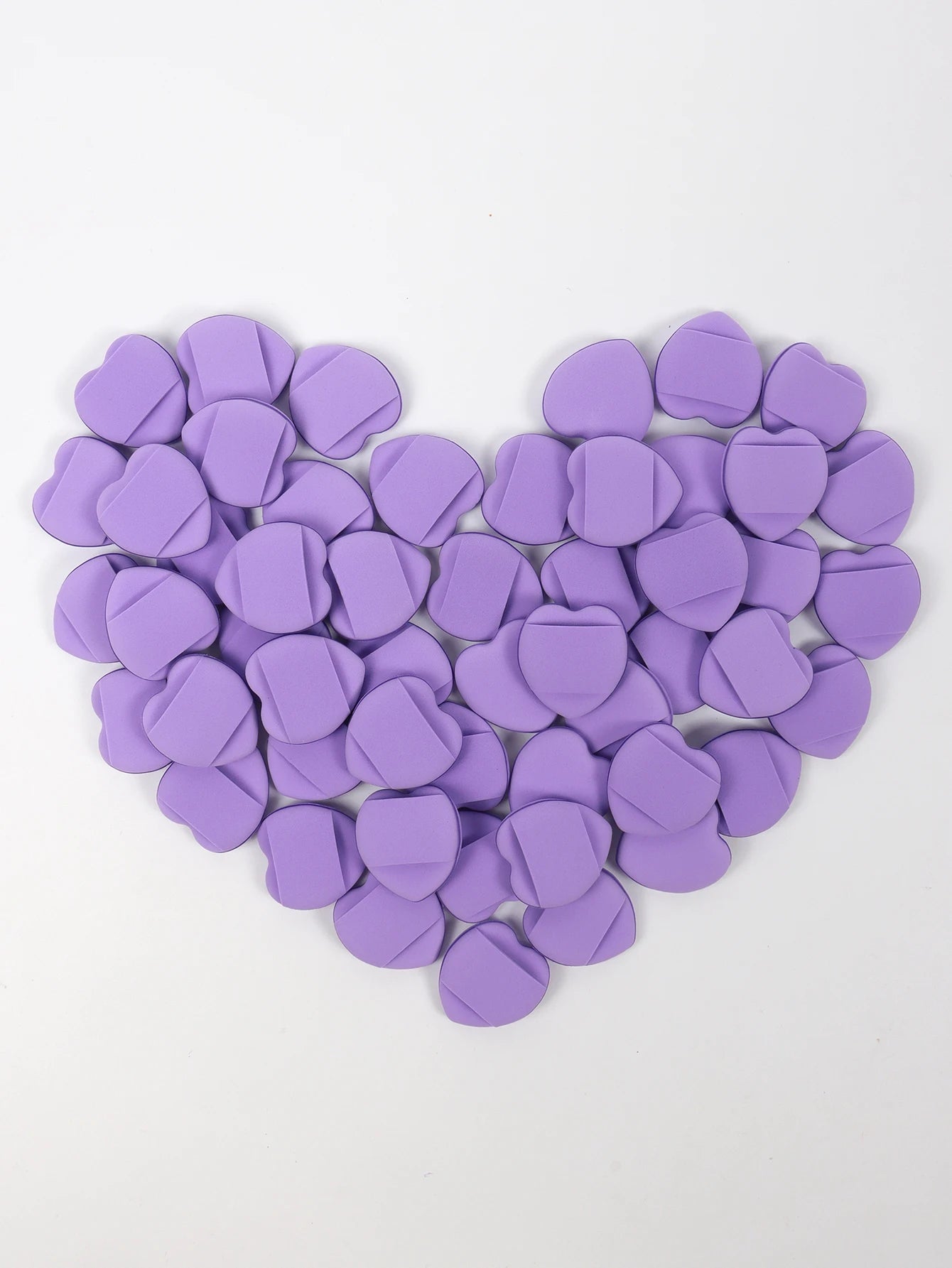 50 Mini Finger Cushions Air Cushion Powder Puff, Latex Free Mixed