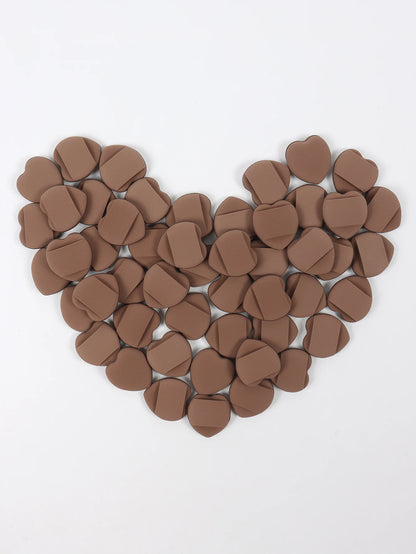 50 Mini Finger Cushions Air Cushion Powder Puff, Latex Free Mixed