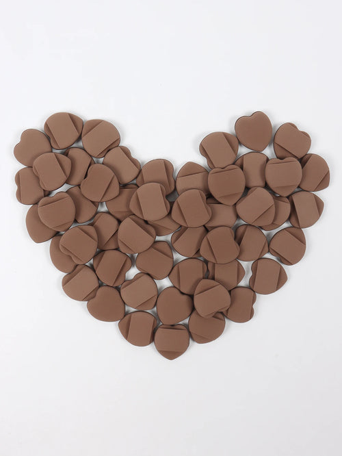 50 Mini Finger Cushions Air Cushion Powder Puff, Latex Free Mixed