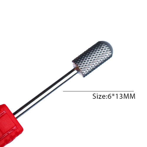 1pc Carbide Tungsten Nail Drill Bit Rotate Burr Milling Nail Cutter