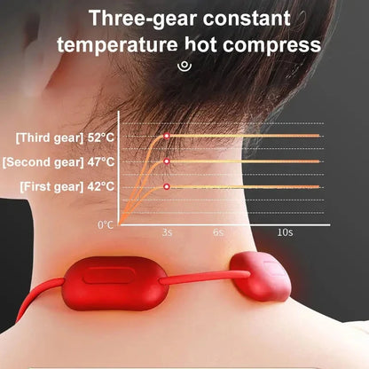 Smart Hanging Neck Neck Shoulder Cervical Spine Massager Hot Compress