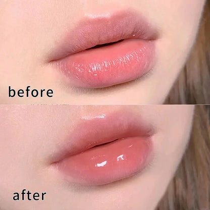 Bee Lip Oil Water-shine Glass Transparent Lip Honey Dry Repair Lip