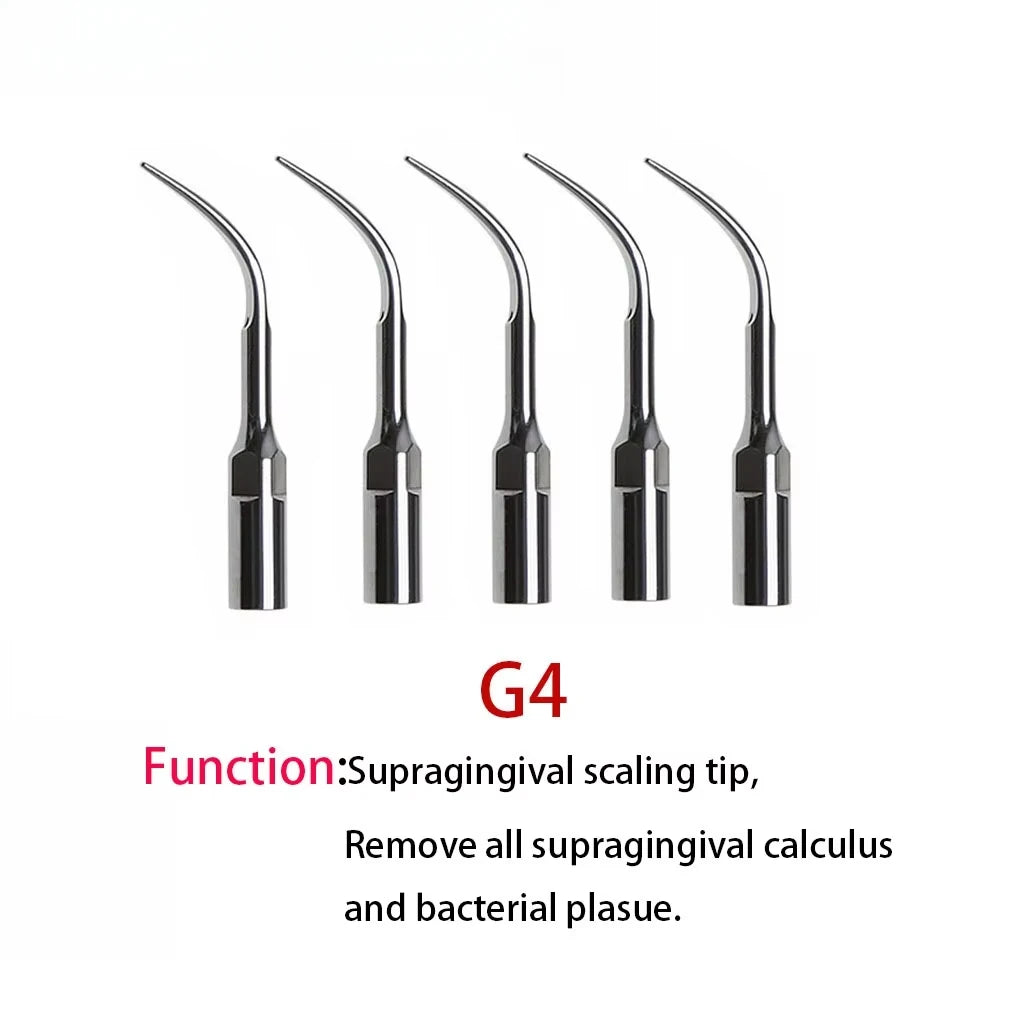 5Pcs/Pack Dental Scaler Tips Ultrasonic Scaler Tip Fit EMS Woodpecker