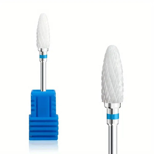1Pcs Ceramic Milling Cutter Nail Drill Bits Electric Manicure Drills