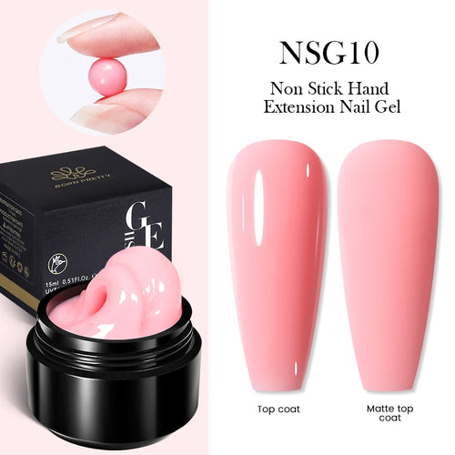 BORN PRETTY 15ml Non Stick Hand Extension Gel Nail Polish Carving