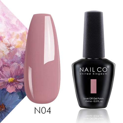 NAILCO 15ml Translucent Color Gel Nail Polish Vernis Semi Permanent UV