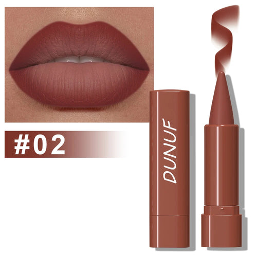 Gradient Lip Liner Pen with Matte Velvet Finish Smooth Application