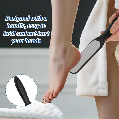 1pc Stainless Steel Foot File Double-Sided Foot Rasp Callus Remover